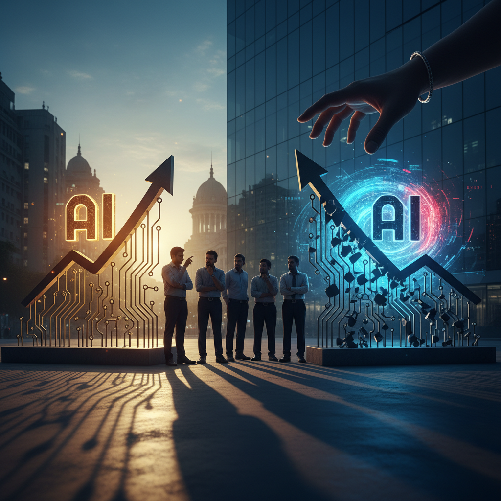 IT Sector Bloodbath: Is AI the Villain or the Savior?