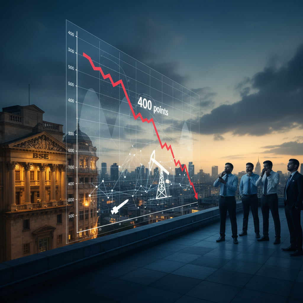 Nifty Plunges 400 Points Amid US-Iran Crisis: What Next? — TradeMine AI