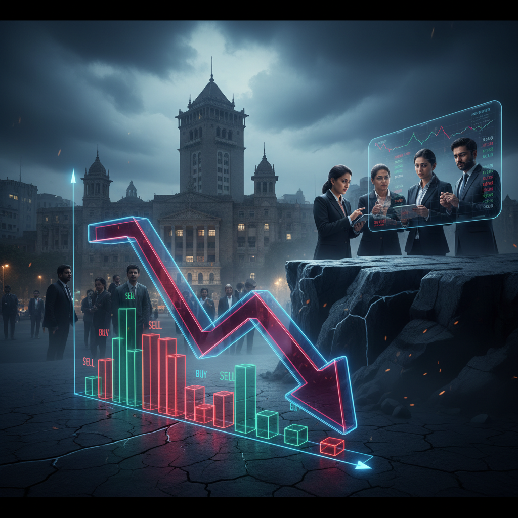 Nifty Plunges 46 Points: What Triggered Today's Sell-off? — TradeMine AI