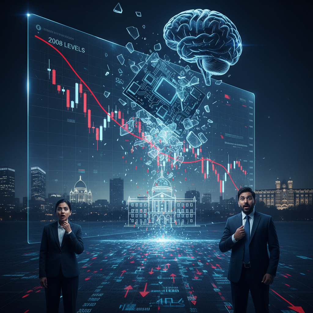 IT Sector Bloodbath: AI Threat Slashes Valuations to 2008