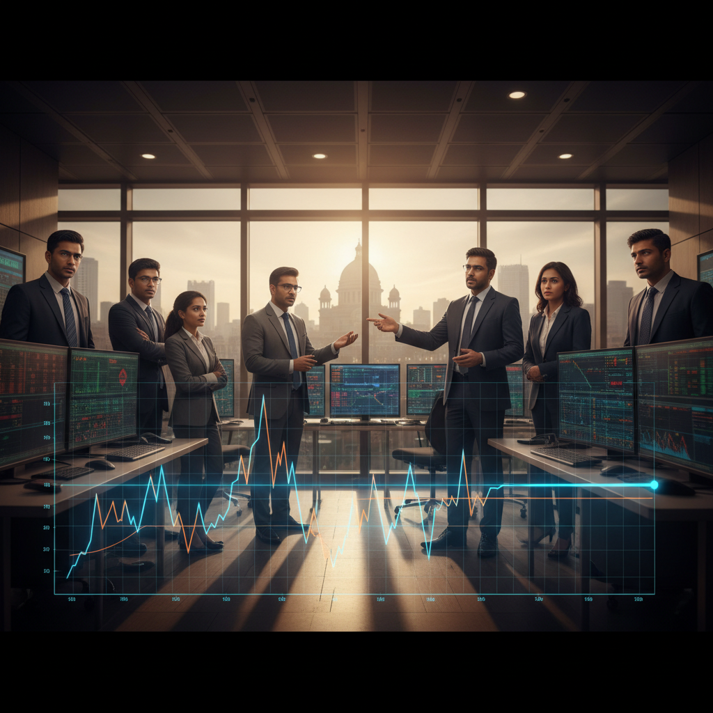 Nifty Ends Flat After Volatile Session: What Drove the — TradeMine AI