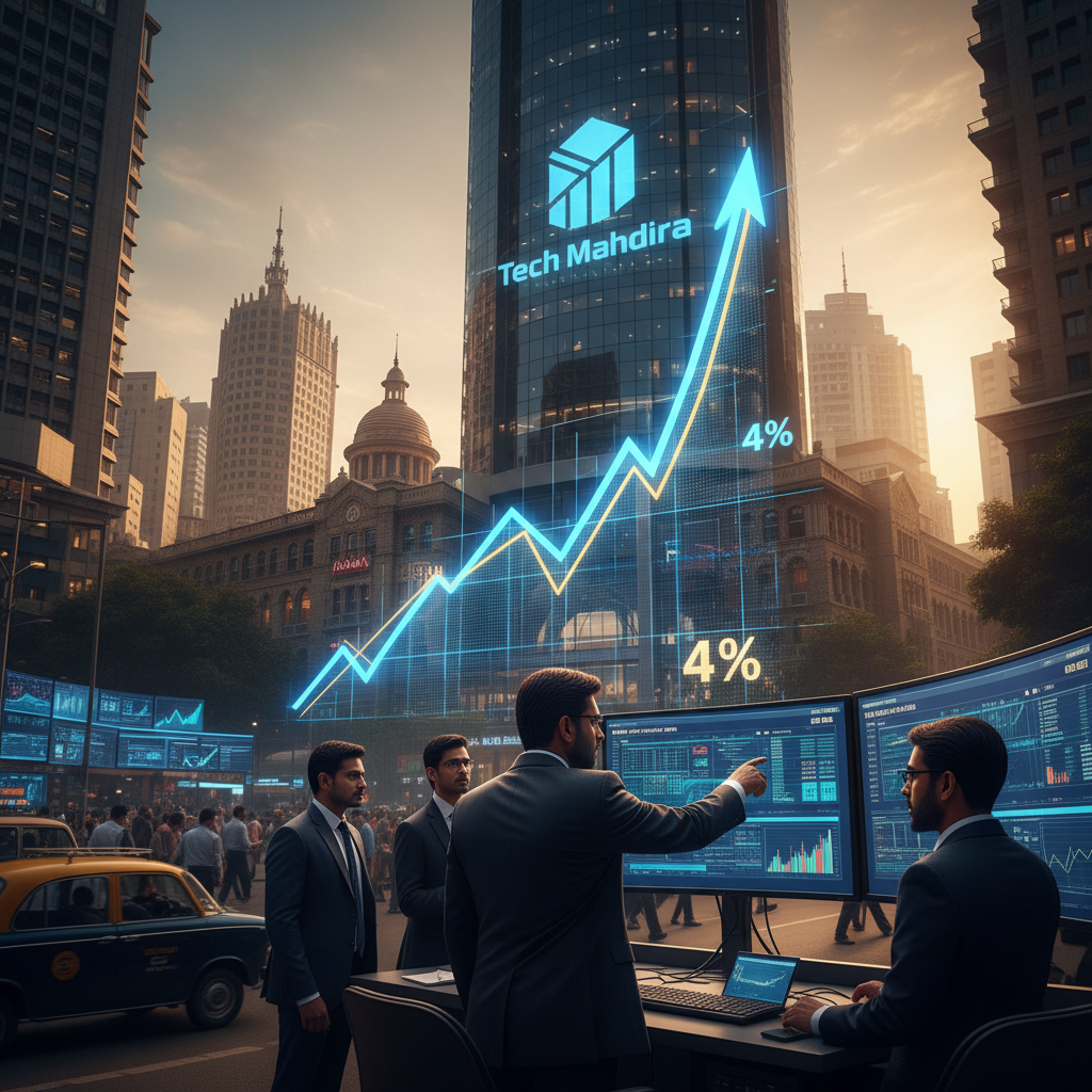Tech Mahindra Surges 4% on Q1 Beat: What's Next?