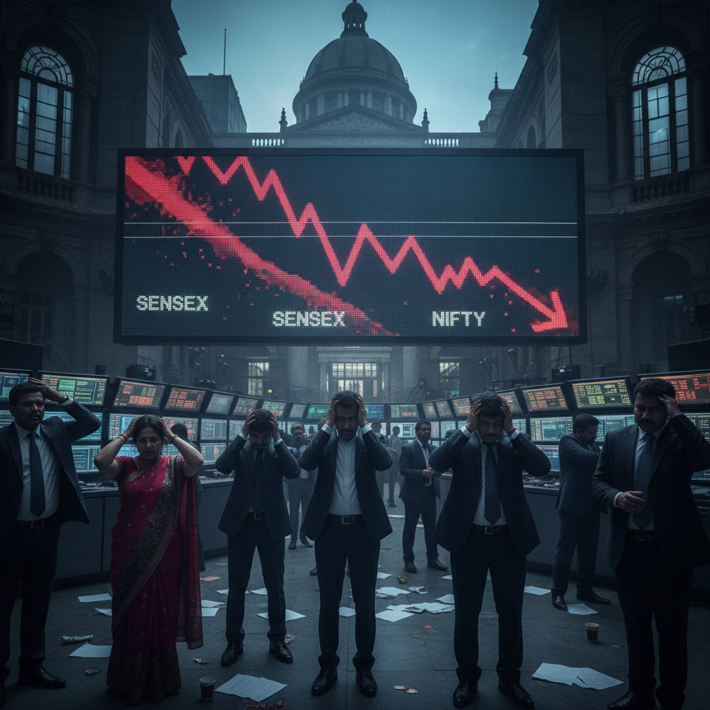 Sensex, Nifty Plunge: What Triggered Today's Market