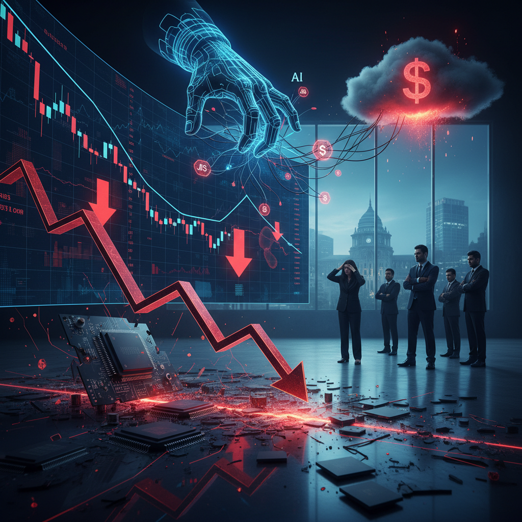 IT Sector Bloodbath: US Inflation Fears & AI Job Cuts