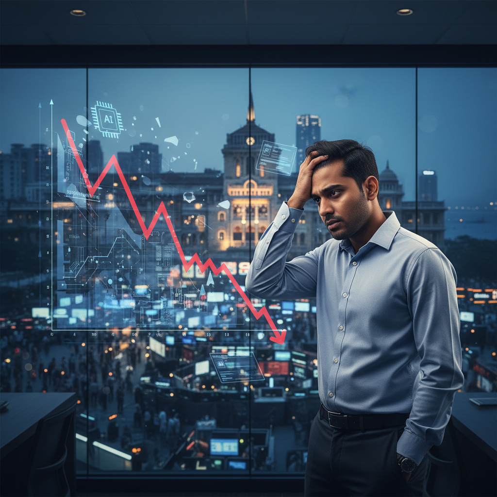 IT Sector Bloodbath: Is AI & US Visa Noise Crushing Tech