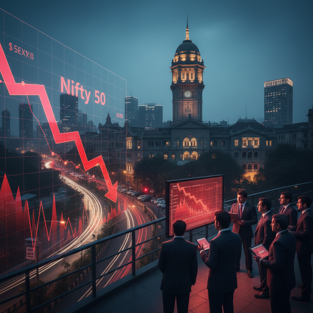 Nifty Plunges: Why Indian Markets Saw Red Today