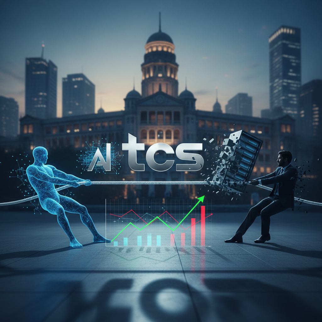 IT Sector Tug-of-War: AI Boom or Bust for TCS, Infosys? — TradeMine AI