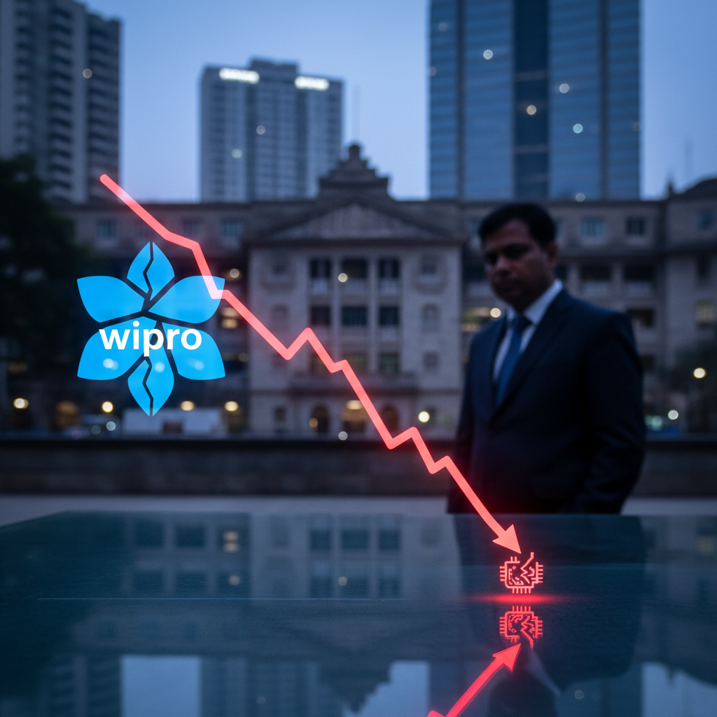 Wipro Tanks as IT Sector Bleeds: What's Next for Tech — TradeMine AI