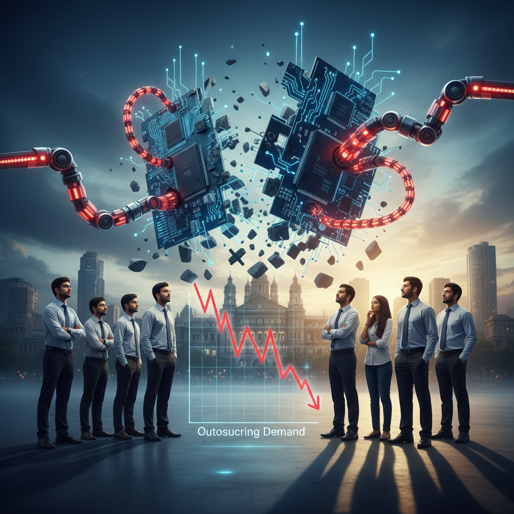 IT Sector Bloodbath: Is AI Killing Outsourcing Demand?