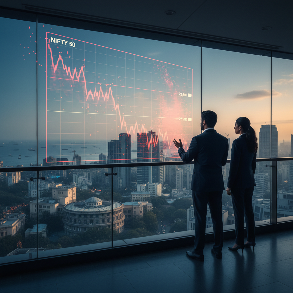 Nifty Crashes Below 22,800: What Triggered Today's