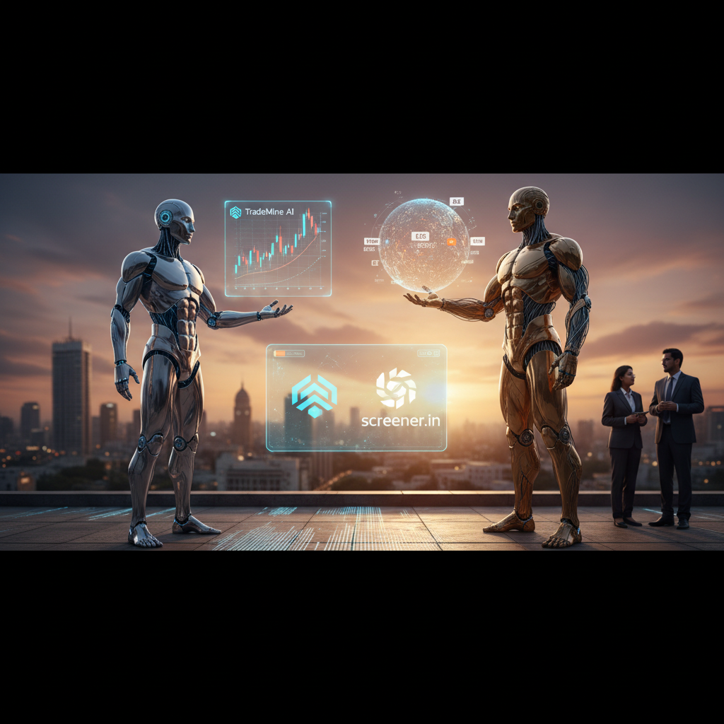 TradeMine AI vs. Screener.in: The ULTIMATE 2026 Showdown