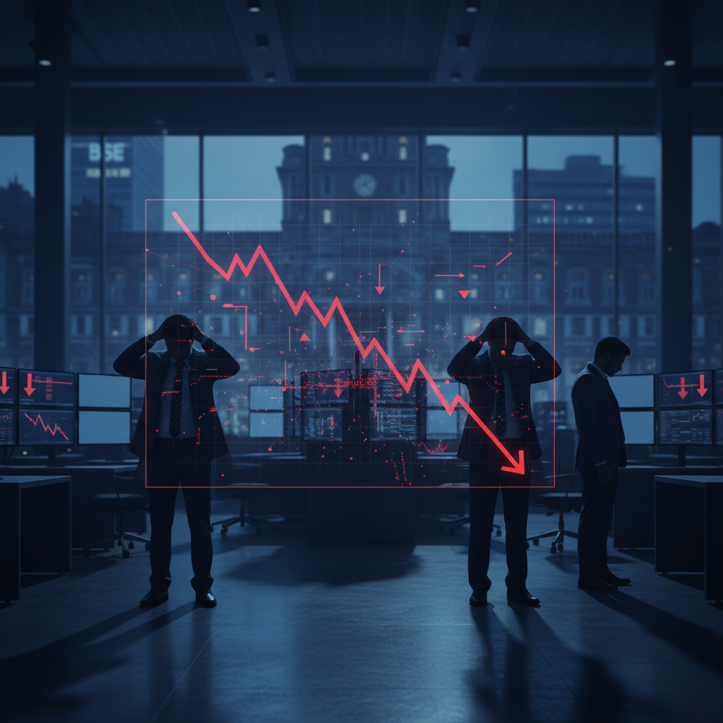 Market Bloodbath: Nifty Tanks 371 Points, Sensex Crashes — TradeMine AI