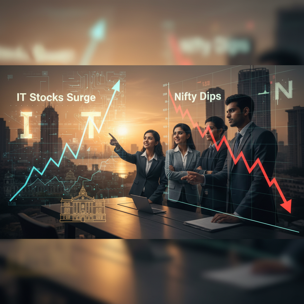 IT Stocks Surge as Nifty Dips: What's Next for Infosys &