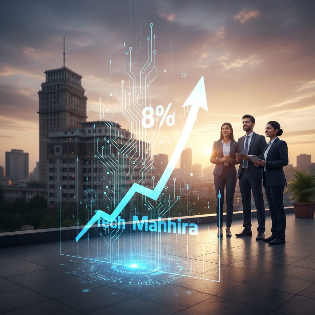 Tech Mahindra Surges 8%: Is This the IT Comeback? — TradeMine AI