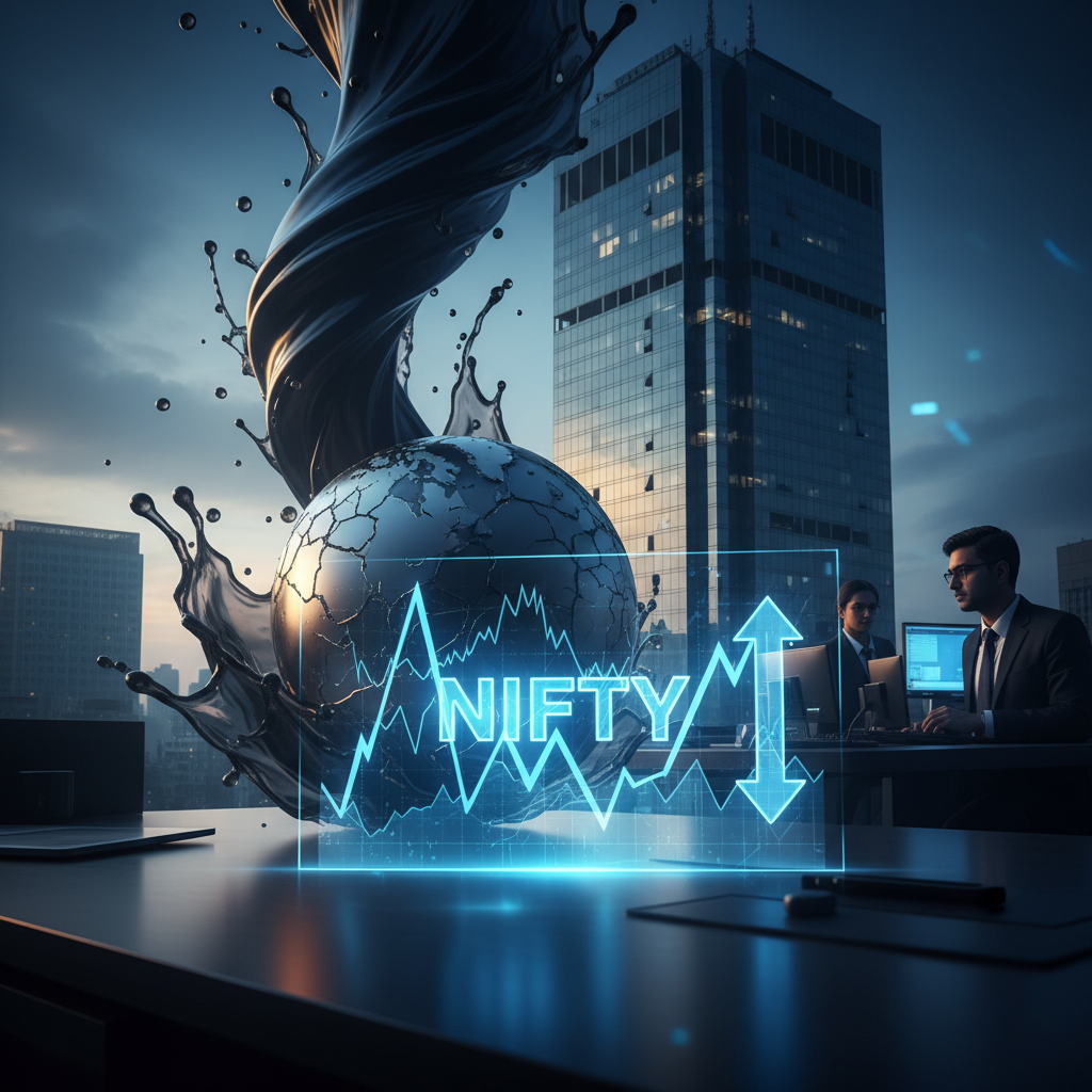 Nifty Tomorrow: AI Predicts Volatility Amid Crude Shock & — TradeMine AI