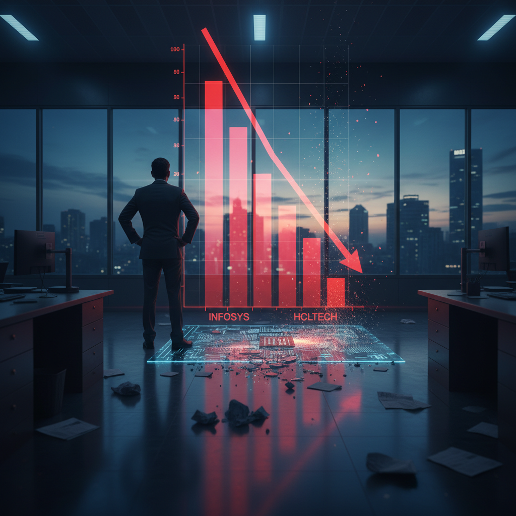 IT Sector Bloodbath: Infosys, HCLTech Warn on Margins — TradeMine AI